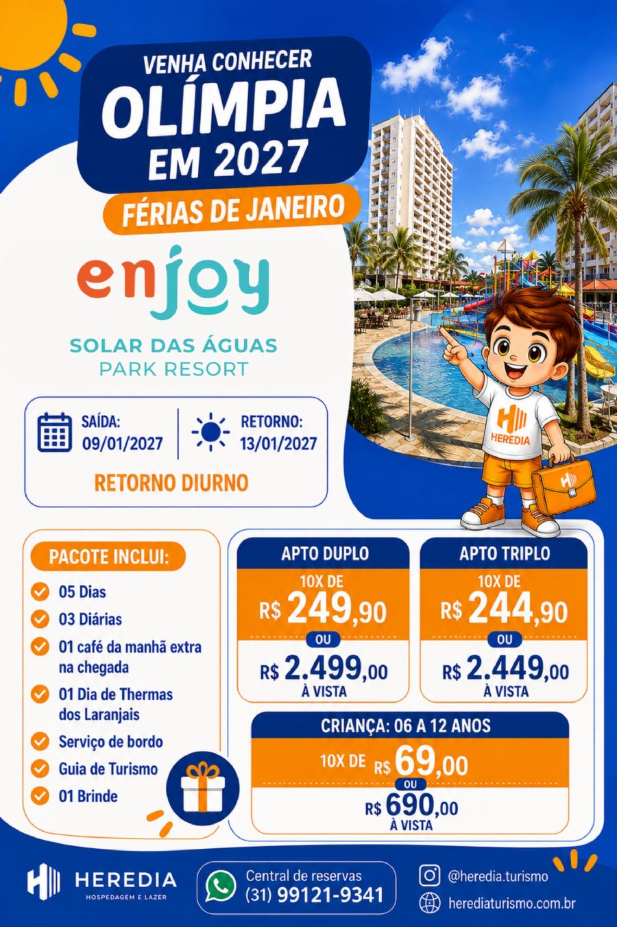 OLÍMPIA | FÉRIAS DE JANEIRO 2027